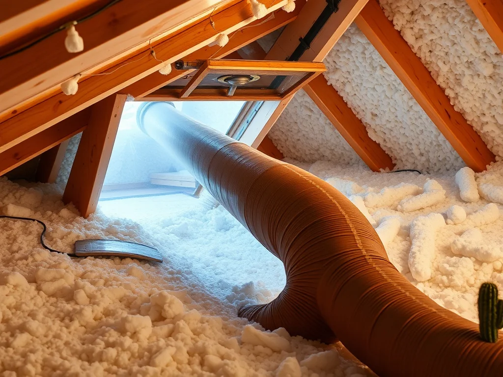 Blown-In Attic Insulation in St. George & Cedar City, UT